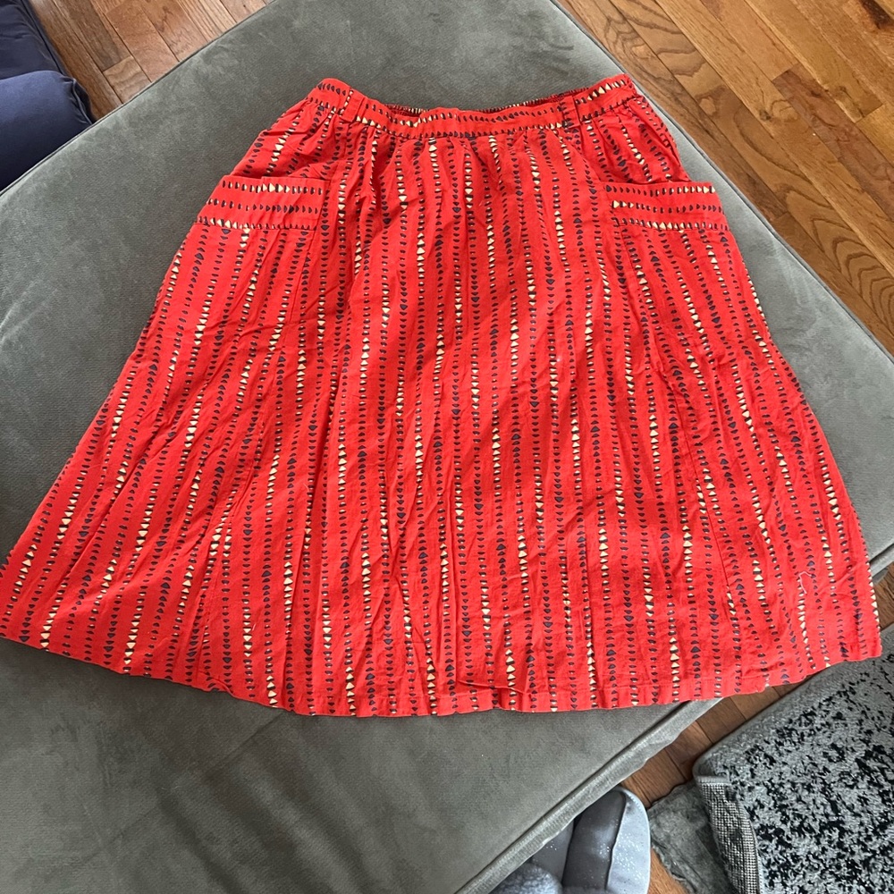 Forever 21 Retro 50s Pinup A Line Flare Skirt L